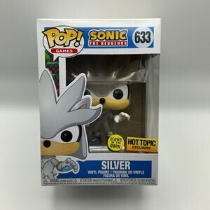Silver #633 Sonic the Hedgehog Funko Pop – Vaulted (Hot Topic GITD)